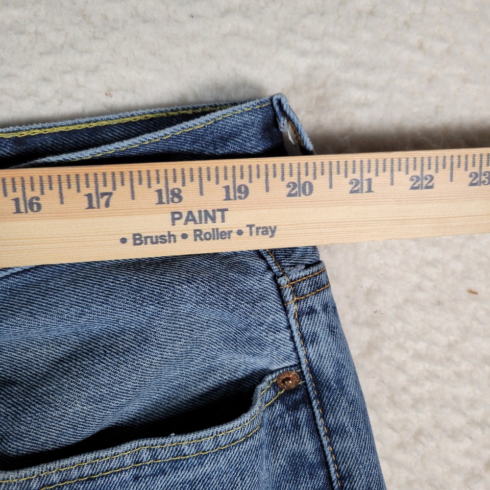 Levi's 550 Relaxed Jeans Mens 40x36 Blue Med Wash Tapered Leg Denim Distressed - Picture 7 of 16